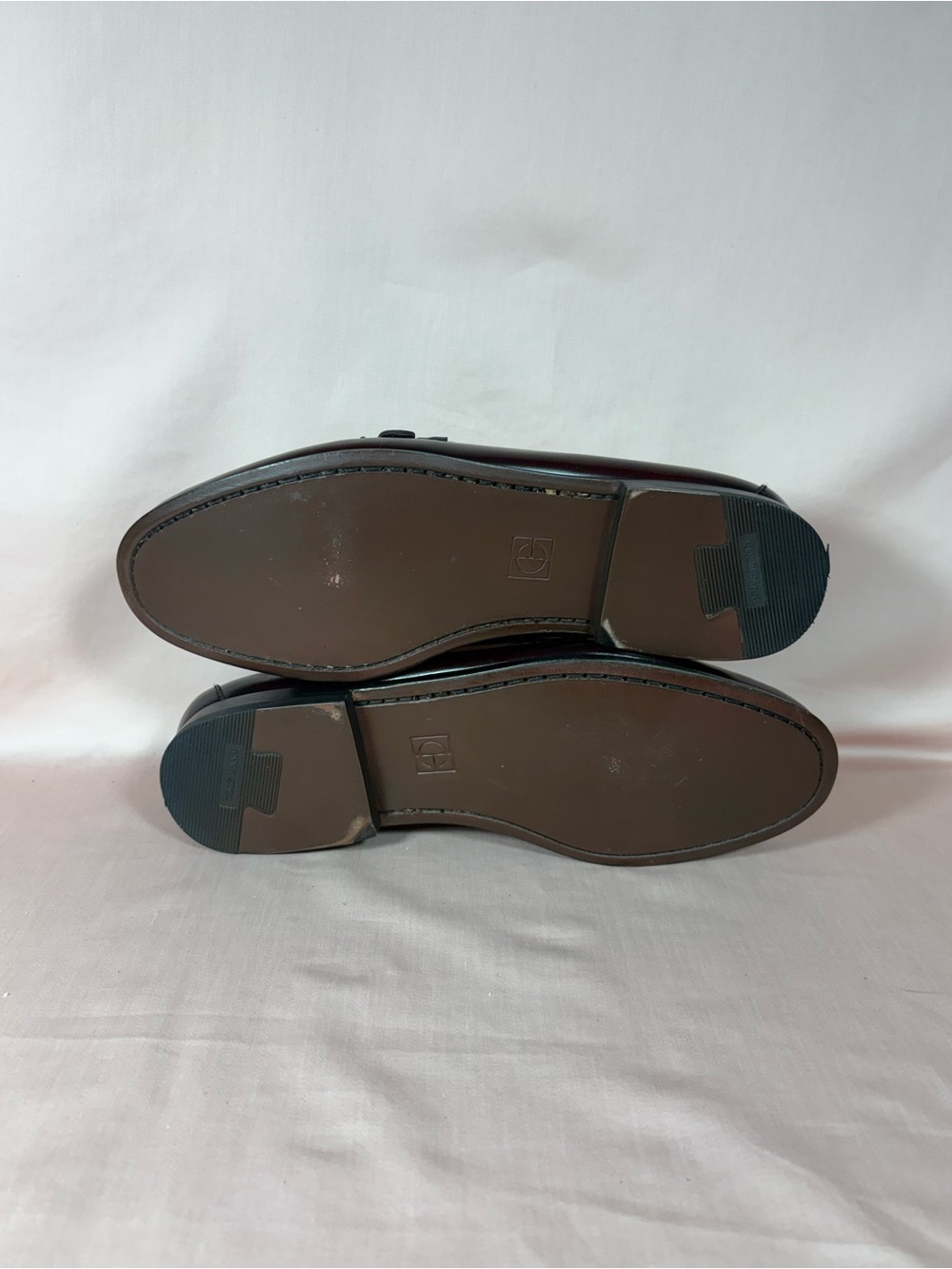 Cole Haan City 3516 Kiltie Monk Strap Slip On Burgundy Loafers Men's SZ 9.5 D - Picture 10 of 10